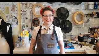 At Home Hat Making 101: Making a Fedora