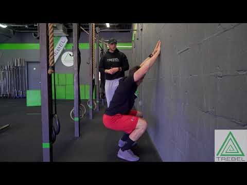 WALL SQUAT TEST | Hands Over Head | TREBEL | Blacksburg Personal Trainer