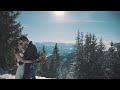 Epic Ski and Snowbaord wedding film from Zell Am See Destination Wedding in Austria
