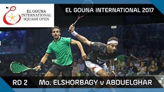squash mo elshorbagy v abouelghar el gouna international 2017 rd 2 highlights