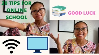 20 tips for online school
