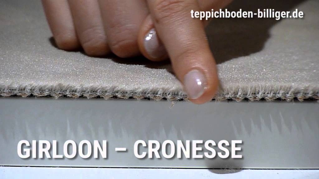 Der Wohlfuhl Teppichboden Girloon Cronesse Youtube