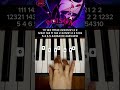How to Play POISON - Hazbin Hotel (Easy Piano Tutorial) 🎹