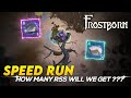 Speed Farming the New Zone for 30 minutes! Frostborn