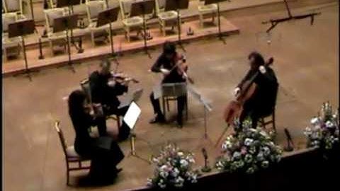 Zoltan Kodaly String Quartet num 2 op 10 Allegro Giocoso 3 part