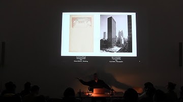 MICHAEL YOUNG - Städelschule Architecture Class (SAC) Lecture Series - February, 2019