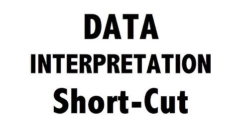 Data interpretation shortcuts for bank PO- Concepts tricks IBPS SBI PO CLERK