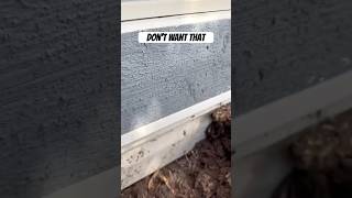 This mulch mistake caused thousands in damage #mulch #landscaping #lawncare #homeowner #yardwork