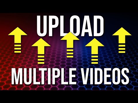 How to Upload MULTIPLE Videos to YouTube and Schedule | YouTube Studio 2020