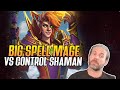 (Hearthstone) Big Spell Mage VS Control Shaman