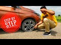 जल्दी और सही तरीके से Puncture Tyre कैसे बदलें ? How to Replace Car Tyre | Desi Driving School