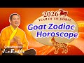 2026 Year Of The Horse Goat Zodiac Horoscope