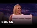 Sex Mathematician Clio Cresswell: Women’s Hormone Equations vs. Men’s Hormone Equ...  - CONAN on TBS