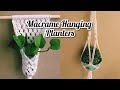 How to make Macrame Hanging Planters | Diy Hanging Planter Ideas | Easy Planter DIY|Macrame Tutorial