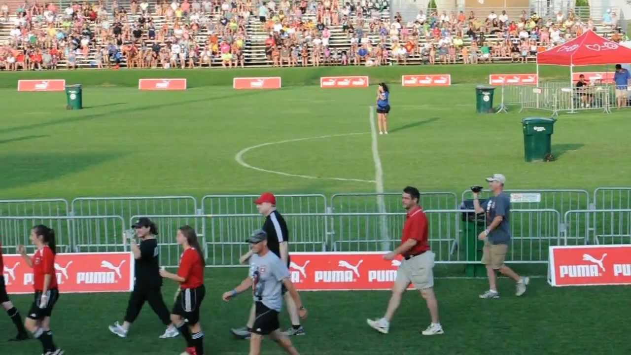 Midwest Select soccer entrance Schwans USA Cup 2012