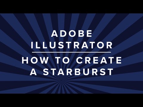 How To Create A Starburst In Adobe Illustrator CC