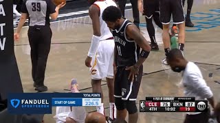 Kyrie Irving Shows Best Sportsmanship To Darius Garland As Goran Gragic Grabs His D*ck！