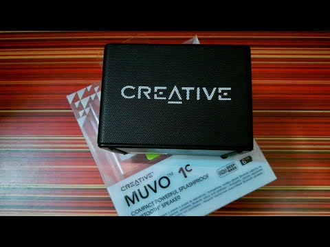 CREATIVE MUVO 1C UNBOXING and REVIEW | 2018