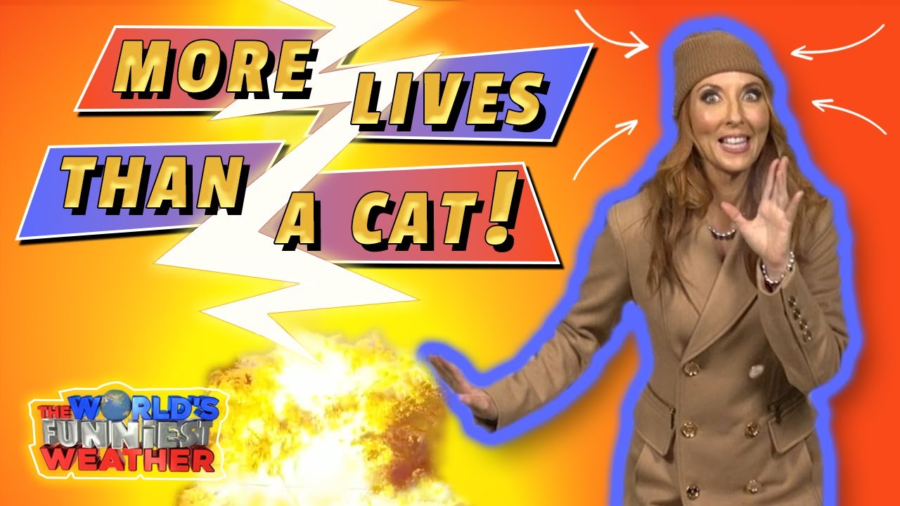 World's Funniest Weather - Can't kill the host! - Jodi Miller has more ...