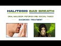 Halitosis | Bad Breath | oral malodor| periodontology| oral cavity