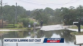 Nor'easter strong winds will trigger major tidal flooding in parts of Hampton Roads