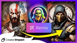 REMIX - Leonardo Ai's nifty new feature! (remix tutorial)