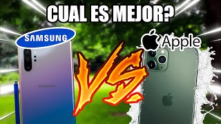 iPhone 11 PRO VS NOTE 10+ PLUS SAMSUNG | COMPARATIVA EXTREMA 🤯🔥