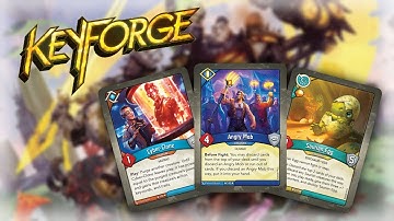 WE ANGRY - Keyforge Online Mass Mutation Gameplay (Logos, Sanctum, Saurian) w/ El Scizor