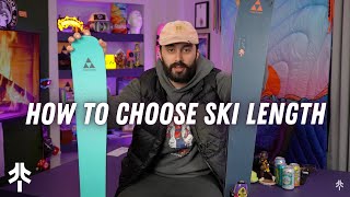 IS BIGGER BETTER? Picking The Correct Ski Size For YOU