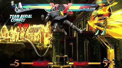 UMVC3 4K60fps | Magneto Combo into Doom TAC