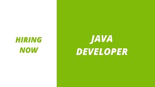 Lead Java Developer | Java Developer | Java Developer Jobs | Java | Java Jobs