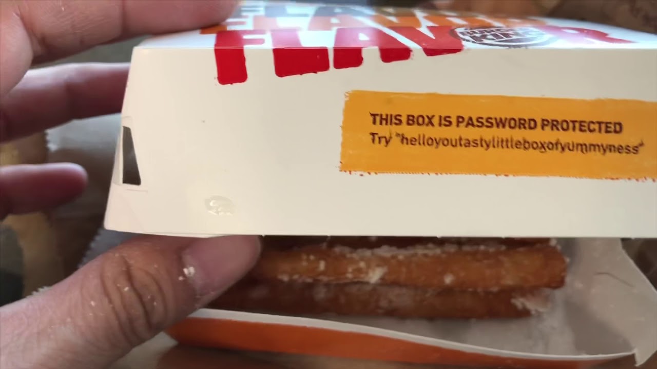 Burger King Funnel cake fries YouTube