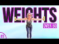 Lose weight with weights perfect for women over 50