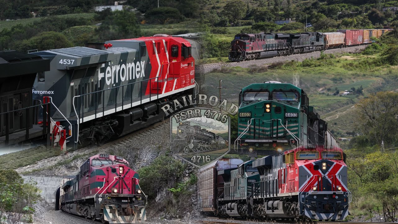 TRÁFICO MASIVO EN ACULTZINGO | MONTAÑAS Y TRENES.