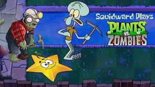 SQUIDWARD Plays Plants vs Zombies Part 14 - Sea-ing Stars