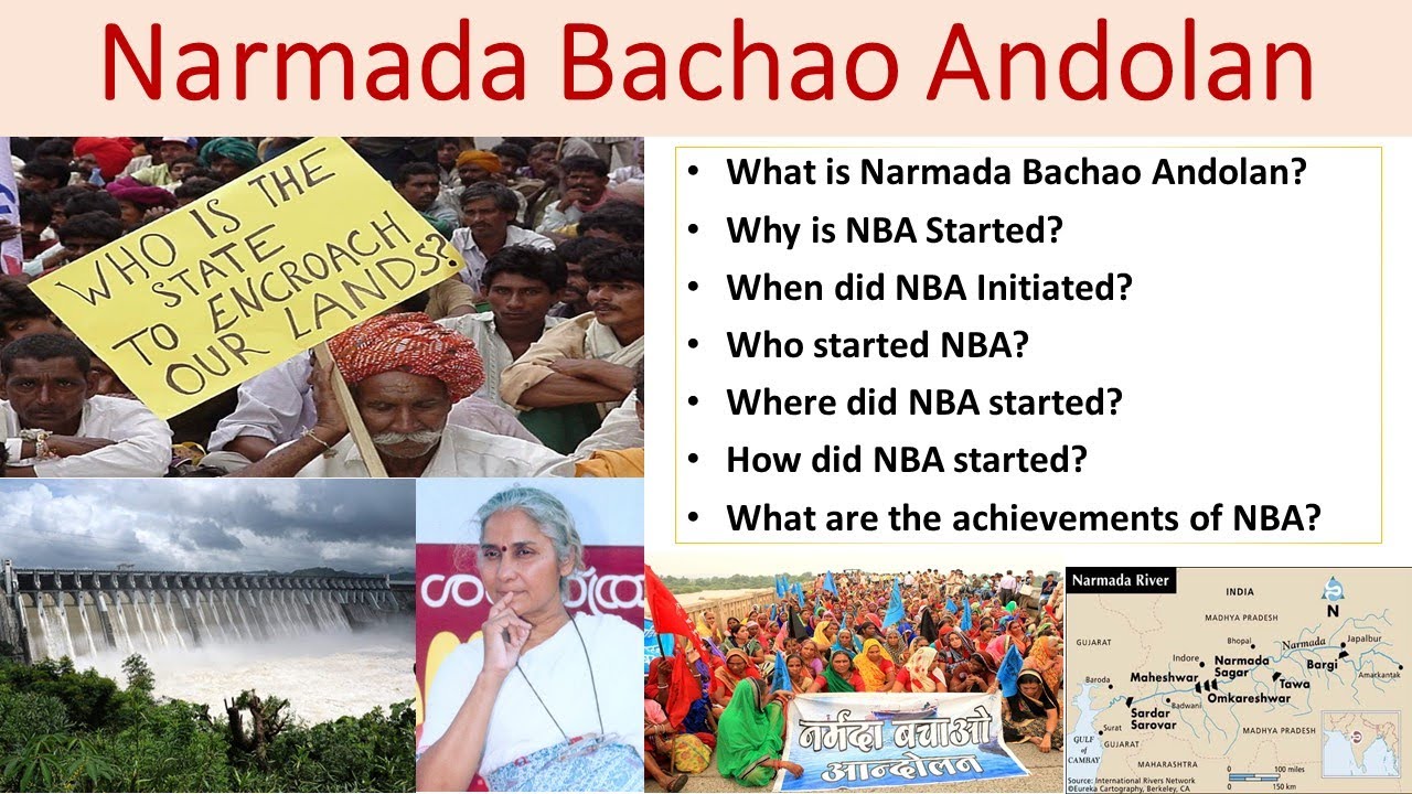All about Narmada Bachao Andolan|what is Narmada Bachao Andolan|Narmada Bachao Andolan|Medha Patkar
