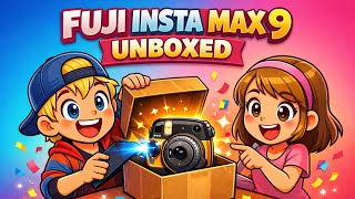 INSTAX Mini 9 Unboxing & First Look! #kidschannel #unboxingtoys #entertainment #kids #youtubekids