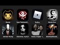 Bendy Chapter 1, Eyes The Horror Game, Roblox Piggy, Bendy Run, Slender Rising, Slendrina Asylum...