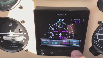 How to use the OBS function with a Garmin G5