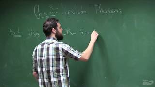 Programa de Doutorado: Hodge Theory - Class 3 - Lefschetz Theorems