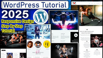 How to Create a Complete WordPress Website - 2025 | Fitness Gym Website with Astra Theme & Elementor