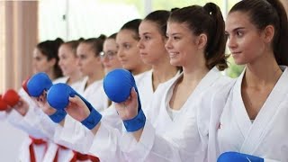 WKF KARATE CHAMPION BRAZIL KUMITE TRAINING