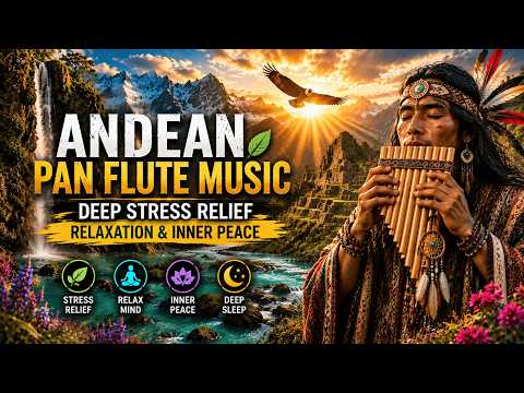 Healing Andes Flute Music ✨ Calm Your Mind, Reduce Anxiety & Find Inner Peace