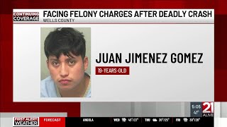 19-year-old Bluffton man charged in deadly weekend crash in Wells County