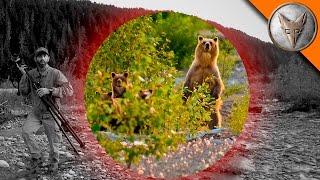 BEAR SCARE!  Grizzly with Cubs