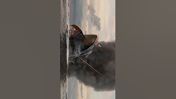 Viewport vs Render #houdini #render #simulation #ocean #vfx #water #splash #cgi #arnold #ship #smoke