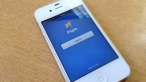 Facebook Pages iPhone Video App Review and Demo