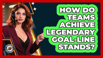 How Do Teams Achieve Legendary Goal-line Stands? - Gridiron Data Digest