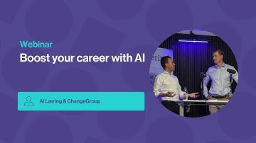 Webinar: Boost your career with AI