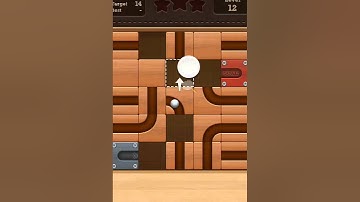 Roll the Ball slide puzzle Moving F Pack Level 12 Solution